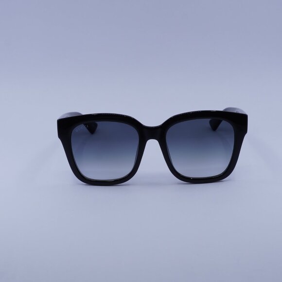 Gucci GG1338SK 003 Sunglasses Black Square Frame, Grey Gradient Lenses main image 9